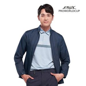 [PWX]Q222-2123-1DB  남성 타공 립 자켓