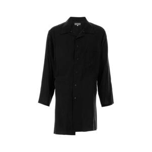 요지 야마모토 긴팔 셔츠 HPB18235 1 BLACK