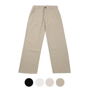 [파파브로]기본템 컬러 세미와이드 베이직 면바지 SR-PTA-5004