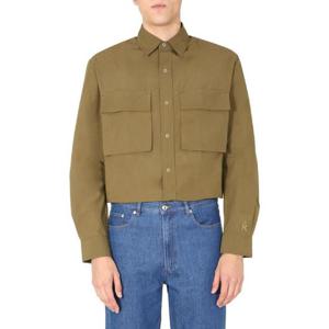 KENZO 오버사이즈 핏 셔츠 FA65CH5209SA50