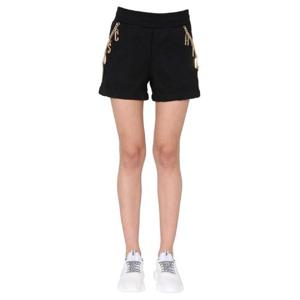 MOSCHINO 스마일 퀼팅 버뮤다 030505270555