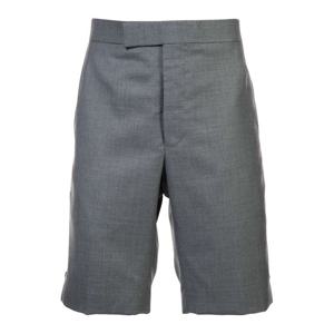 톰브라운 슈퍼 120수 울 트윌 클래식 쇼츠 미드그레이 MTC002A 00626 035