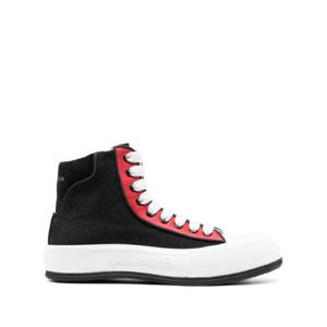 25 FW Alexander McQueen 트레드 슬릭 레이스업 스니커즈 735797W4VW1 TP432030911