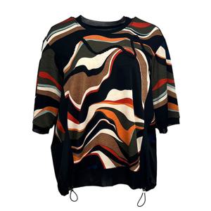 [데시데]벌룬핏 라운드니트넥 티셔츠 DOM170