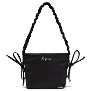 [에스콰이아]25SS 신상 비건 데일리 경량 스토퍼장식 스트링 숄더 크로스백 ECESHB710BK