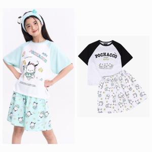 더데이걸 sh06 포차코 여름 반팔 라운지 세트 TGSM253YP