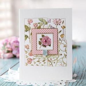 아트박스/프롬앤투 데이지 꽃 카드 FT1036-2