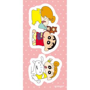 아트박스/퍼즐사랑 리무버블 스티커 - 짱구는 못말려 핑크 (1매)