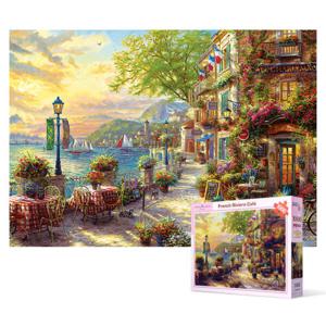 아트박스/퍼즐사랑 1000피스 직소퍼즐 - 리비에라 꽃의 거리
