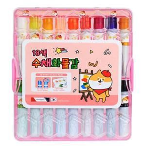 아트박스/오피스큐 7000 수채화물감 18색 핑크 모닝글로리