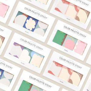 아트박스/모노라이크 컬러 팔레트 스티키 오브제 점착메모지
