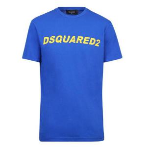 Dsquared2 로고 프린트 크루넥 티셔츠 S74GD0835S21600 520 TP942543536