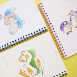 아트박스/안녕오늘 허쉬드브라운 B6 마음대로 무지노트