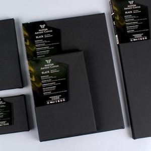 아트박스/아트피스 마스터 검정 캔버스 1F