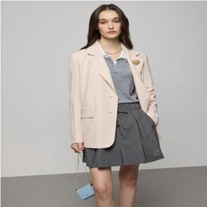 듀엘  핀턱 테일러드 셋업 자켓 (D251MSF206)