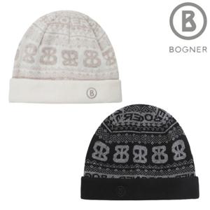 [보그너골프]양말증정남성 로고자수 니트비니 01-244-114-04