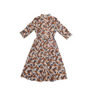 [안지크]7부소매 쉬폰원피스AJ2OP5100