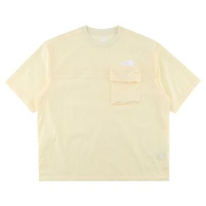노스페이스화이트라벨 아이라 포켓 반팔 라운드티셔츠 NT7UR18L