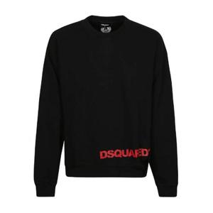 Dsquared2 로고 프린트 크루넥 스웨트셔츠 S74GU0806S25030 900 TP934464286