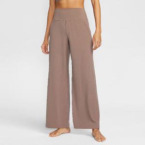 나이키바지 SQJ HJ5361-233 젠비 여성 드라이 핏 하이웨이스트 와이드 레그 팬츠