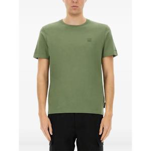 25 FW 무스너클 로고 자수 코튼 티셔츠 M15MT7591575 TP439215136