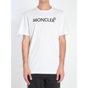 몽클레어 반팔 티셔츠 K20918C00036 WHITE