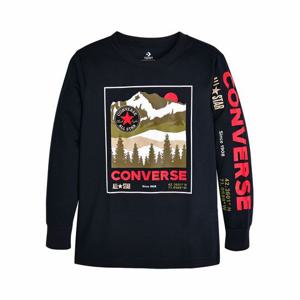 [플레이키즈프로]주니어 마운틴박스 로고 긴팔티셔츠 E233TS325P