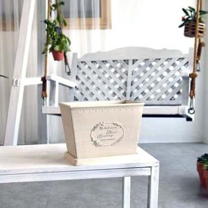 빈티지 플라스틱화분 옆이넓은 직사각 Q26 26x16x20cm 빈티지 플라스틱화분 옆이넓은 직사각 Q26 26x16x20 화분 원예 장식