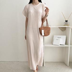 빅사이즈 506 썸데일리반팔골지원피스 DRLU808