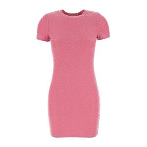 알렉산더왕 핑크 스트레치 폴리에스터 미니 원피스 4CC3256827