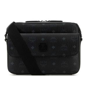 엠씨엠 블랙 모노그램 아렌 크로스바디 백 MMRDSTA01 BK