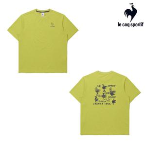 [르꼬끄] 남녀공용 르꼬끄X275C 유니 빅루스터 반팔티 QQ323XRS73_OLV