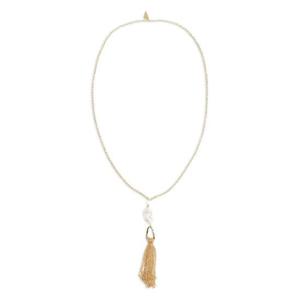 25 FW 포르테포르테 펄 태슬 네크리스 14175MYJEWEL TP440068747