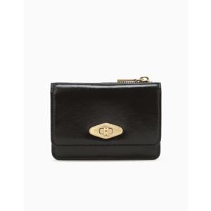 [질스튜어트ACC] JAWA5F601BK [SOHO] 블랙 락장식 소가죽 명함 카드지갑