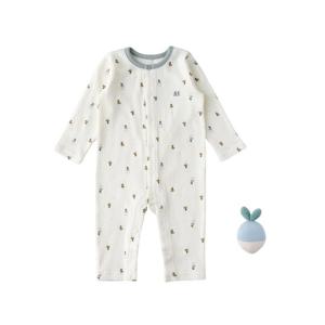 M밍크뮤D 25FW(YE)리틀비트SET우주복 딸랑이세트 가을겨울 (35A7004108)