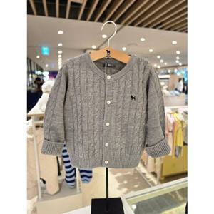 [블루독베이비] 25 FW(GR)블루독 베이직 가디건(45A1920002)간절기 백일 돌 선물 조카 이모 아가옷 유아 (4