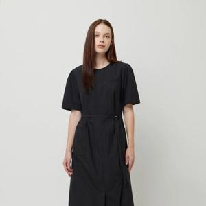 [시슬리]링클 벨티드 원피스  (SAOP83531)