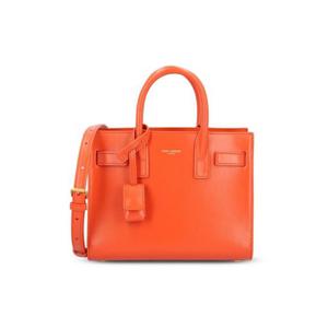 생로랑 토트백 39203502G9W7544 AI25 ORANGE VIF