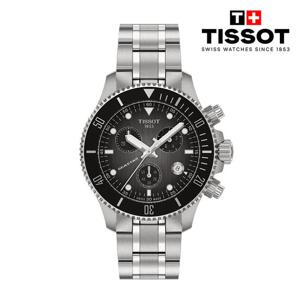 [티쏘][New] 씨스타 1000 쿼츠 크로노그래프 38mm T120.217.11.061.00