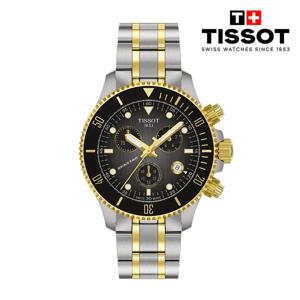 [티쏘][New] 씨스타 1000 쿼츠 크로노그래프 38mm T120.217.22.061.00