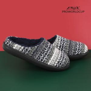 [PWX]프로월드컵 크리스 방한 털실내화(NV)