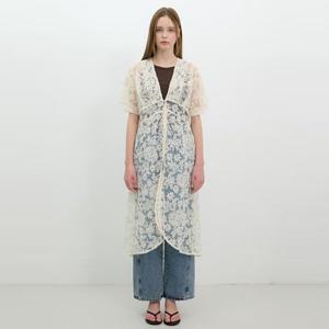 [올리브데올리브]자수 레이스 로브 (OH5MO595)