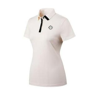 엘르골프 세이브존01 여성 와팬포인트 피케 골프 티셔츠 6I45292 200