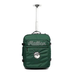 [말본 공식] 말본골프 슬림 라이트 트롤리 보스턴백 GREEN