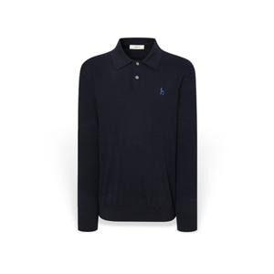 [헤지스] 남성 실크 혼방 카라 니트 HZSW5F331N2