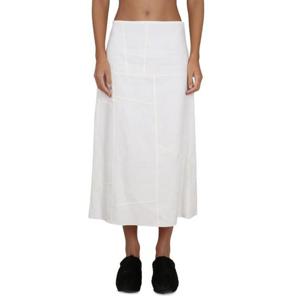 질샌더 미디 스커트 J02MA0119 WHITE