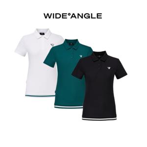 [와이드앵글]CO 오픈 카라 폴로 티셔츠 L WWM25291