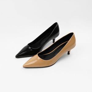 [신난다슈]여성 구두 펌프스 힐 5cm 2종 여자 스틸레토 정장 구두 발편한 미들힐 SO251502