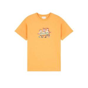 라프리마 메종키츠네 서핑 폭스 릴렉스 티셔츠 MW00116KJ0136 P822