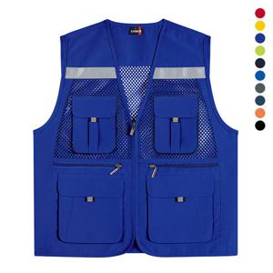 [랜더스][루페코리아] 랜더스 반사 왕망사 조끼 LD463 코발트